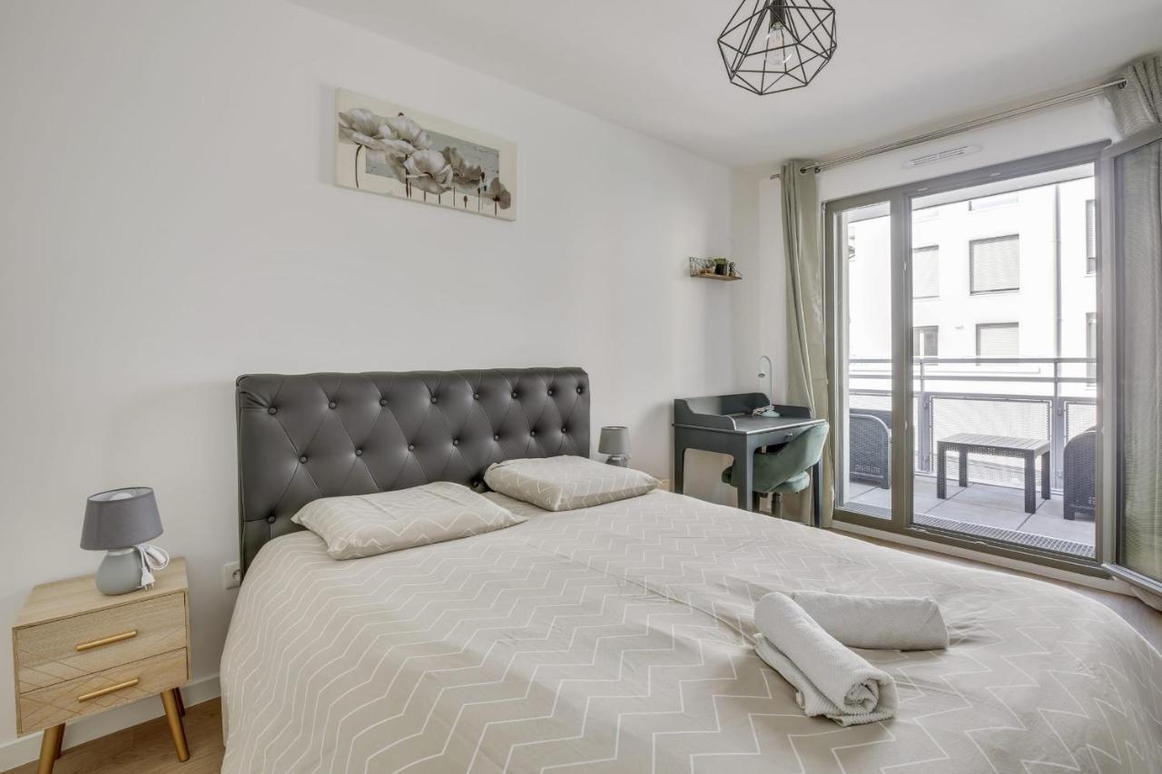 Superbe Appartement Avec Balcon Et Parking Proche Paris Σαιν-Ντενί Εξωτερικό φωτογραφία